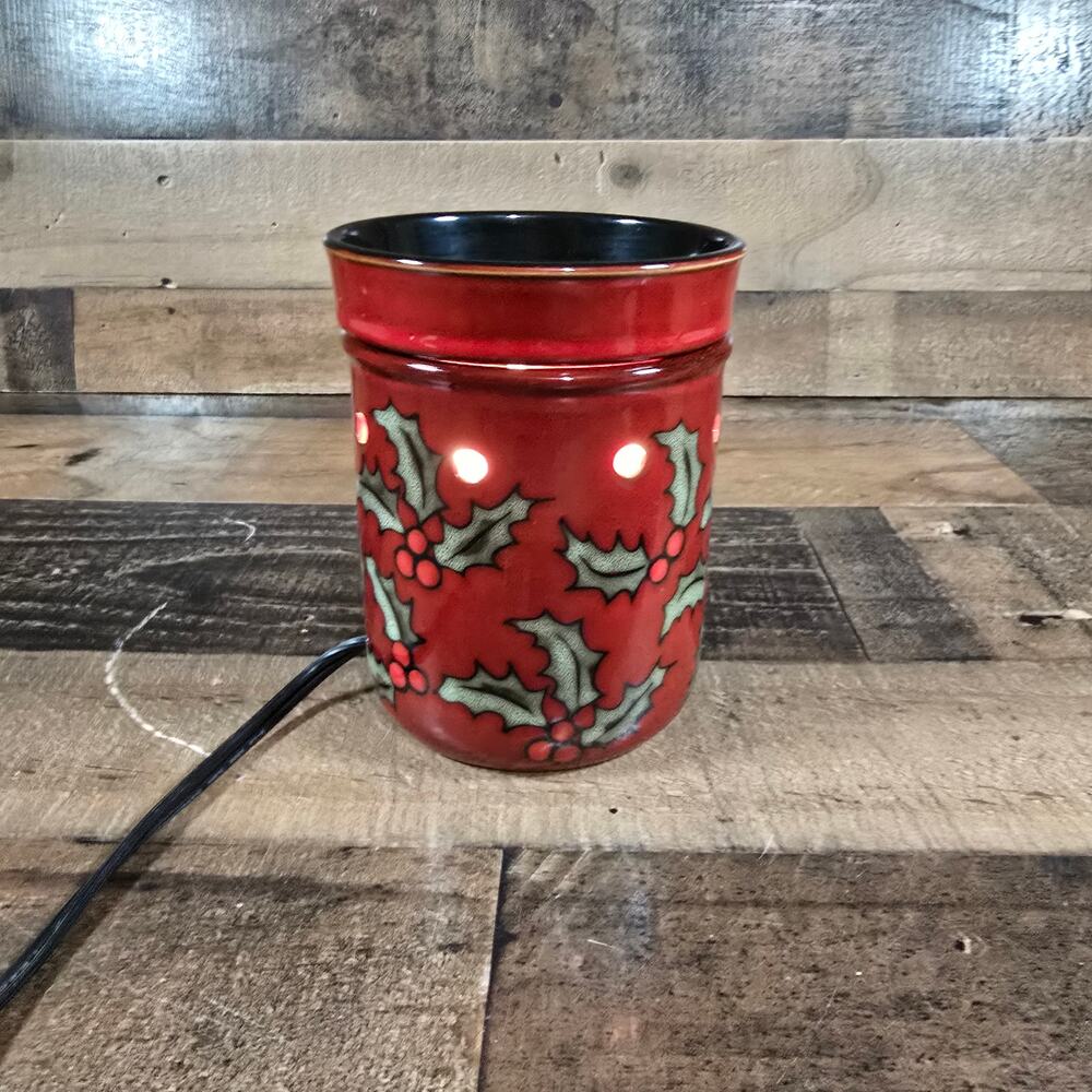 Scentsy Merry Berry Wax Warmer Melt Full Size Holiday Collection Christmas